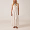 MAISON HOTEL Gino Sleeveless Dress in Bianco