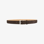LOAKE William Suede Belt in Brown
