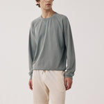 HARTFORD Light Fleece Sweatshirt in Army
