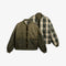 BARBOUR Ravenshill Reversible Quilted Jacket in Olive/Fern/Ancient