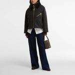 BARBOUR Arlene Checked Wax Jacket in Classic/Shadow Classic