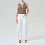 CITIZENS OF HUMANITY Miro Relaxed Jeans in White