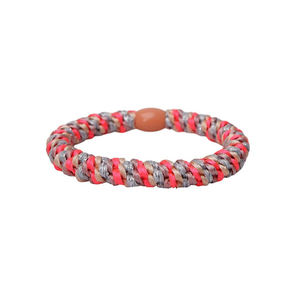 BLACK COLOUR BCKally Hair Elastic in Neon Blush