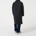 UNIVERSAL WORKS Mac Mowbray Coat in Grey Marl