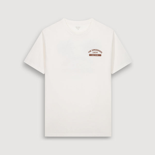HARTFORD Oe Sunseekers T Shirt in Off White