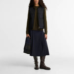 BARBOUR Nunwell Reversible Quilted Liner in Black/Shadow Classic