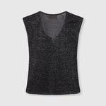 BEATRIZ FUREST Federica Sleeveless Top in Black