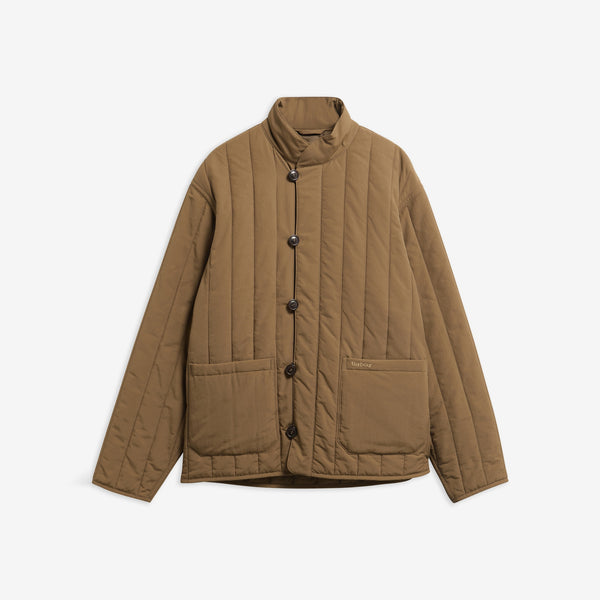 BARBOUR Endurance Quilted Jacket in Sepia