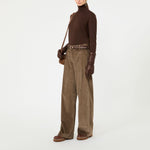 WEEKEND MAX MARA WKDKiku Turtleneck Jumper in Brown