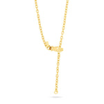 TALIS CHAINS Wrap Around Chain Necklace in Tigers Eye