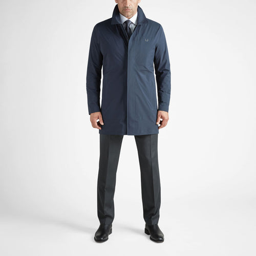 UBR Sky Fall Coat in Navy