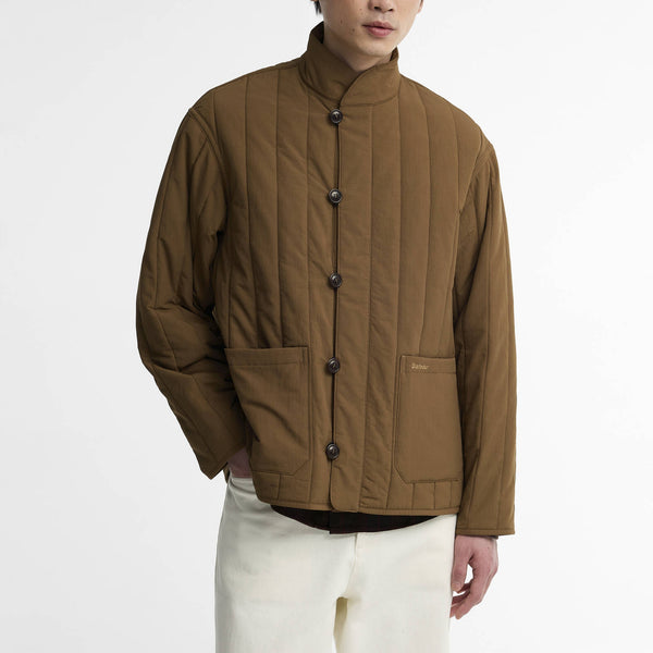 BARBOUR Endurance Quilted Jacket in Sepia