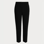 MARINA RINALDI Ravel Triacetate Cady Trousers in Black