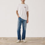 HARTFORD Oe Sunseekers T Shirt in Off White