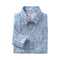 PINK HOUSE MUSTIQUE Mens Coral Stone Linen Shirt in Blue
