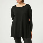 MARINA RINALDI Aly Wool Jumper in Black