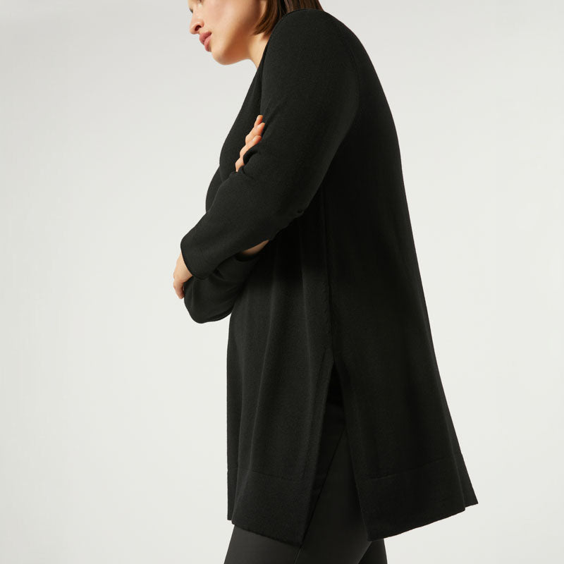 MARINA RINALDI Aly Wool Jumper in Black