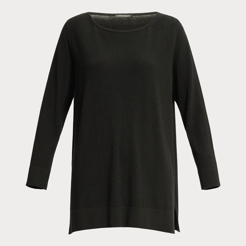 MARINA RINALDI Aly Wool Jumper in Black
