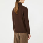 WEEKEND MAX MARA WKDKiku Turtleneck Jumper in Brown