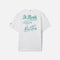 MC2 SAINT BARTH Portland Plage T Shirt in White