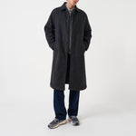 UNIVERSAL WORKS Mac Mowbray Coat in Grey Marl