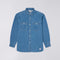 EDWIN Work Shirt in Blue Light Used