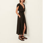 SESSUN Galiane Dress in Umbra