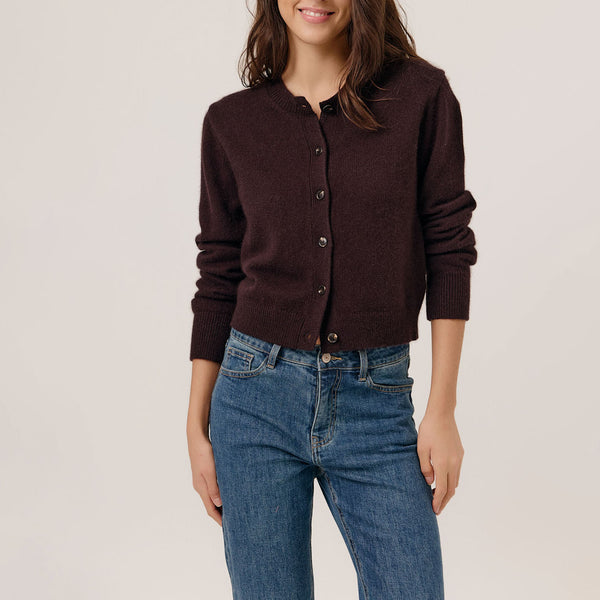 ARTLOVE Caroline Cardigan in Brown