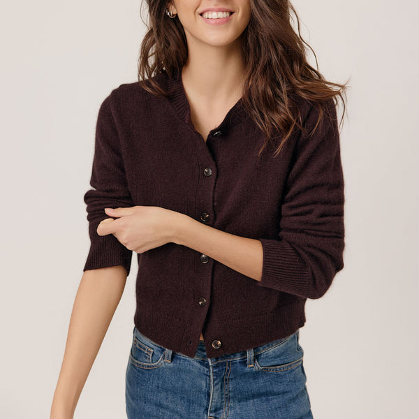 ARTLOVE Caroline Cardigan in Brown