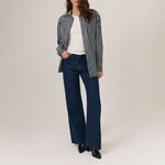 ARTLOVE Claire Striped Shirt in Navy