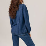 ARTLOVE Clemence Denim Shirt in Denim Blue