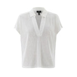 MARBLE Easy Flowing Top in White