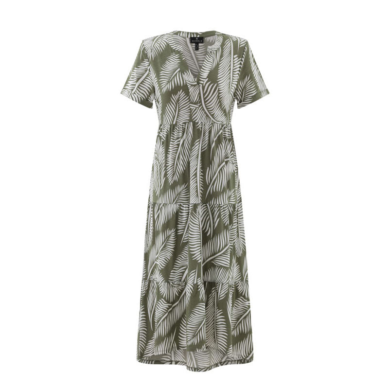 MARBLE Easy Dress in Leaf
