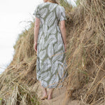 MARBLE Easy Dress in Leaf