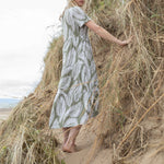 MARBLE Easy Dress in Leaf
