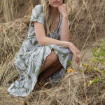 MARBLE Easy Dress in Leaf