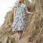 MARBLE Easy Dress in Leaf