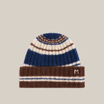MOISMONT Skye No217 Stripe Beanie Hat in Joker Comedia