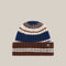 MOISMONT Skye No217 Stripe Beanie Hat in Joker Comedia