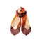 BLACK COLOUR BCFarrago Silk Scarf in Golden