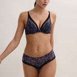 AUBADE Vibrant Emotion Underwired Triangle Bra in Wild Side