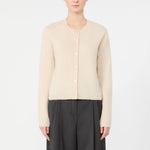 WEEKEND MAX MARA WKDEsposto Wool and Cashmere Cardigan in Ice