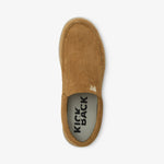 KICKBACK Don Juan Hairy Suede Shoes in Tan