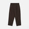 UNIVERSAL WORKS Oxford Mirco Canvas Trousers in Brown