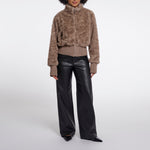 RINO & PELLE Quirijn Short Jacket in Mocha Latte