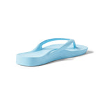 ARCHIES Arch Support Flip Flops in Sky Blue