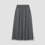 BEAUMONT ORGANIC Goldie-Cay Double Gauze Skirt in Monochrome Gingham