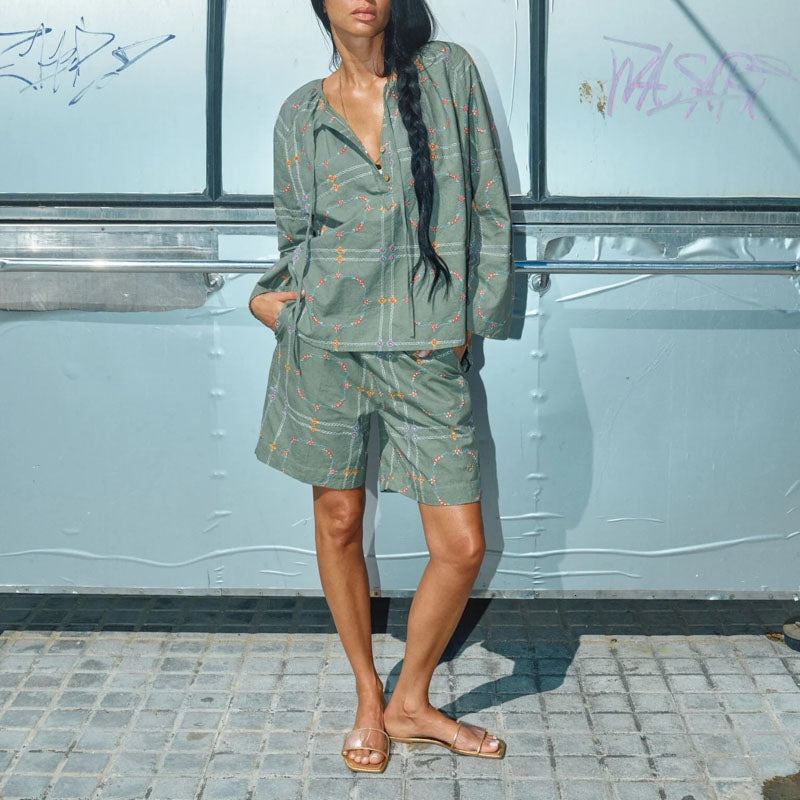 HEYANNO MMHShare Sensi Blouse in Four Leaf Clover