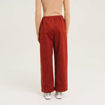 SACRECOEUR Leon Wide Leg Trousers in Paprika