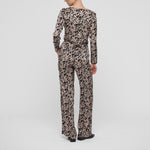 DEA KUDIBAL CecilieDEA Silk Blouse with Drape Detail in Sauvage